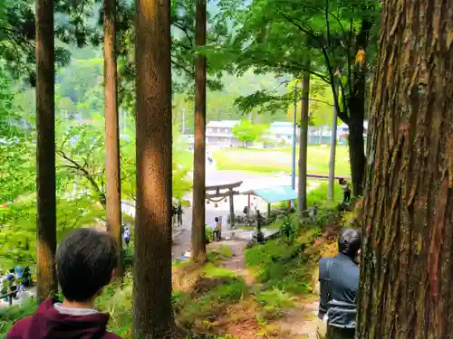 根道神社の景色