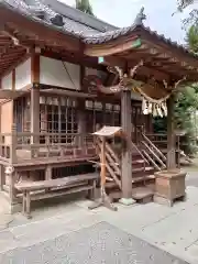 三軒地稲荷神社の本殿