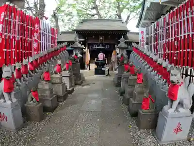 豊川稲荷東京別院の狛犬