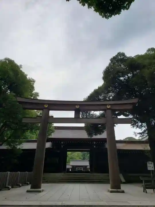 明治神宮の鳥居