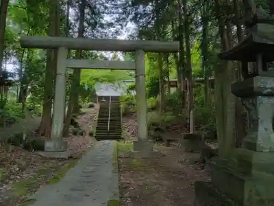 甲波宿禰神社の鳥居