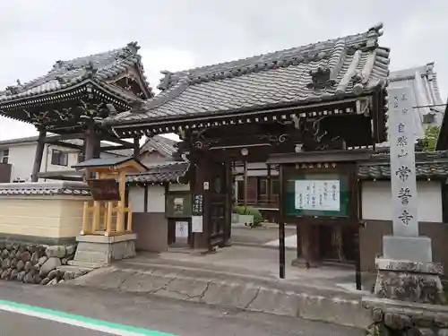 常誓寺の山門・神門