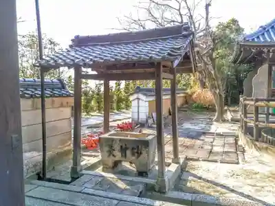 天澤院の手水舎