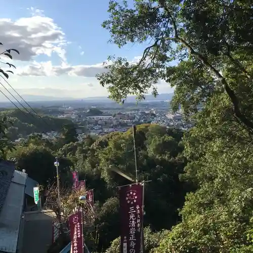 星田妙見宮の景色