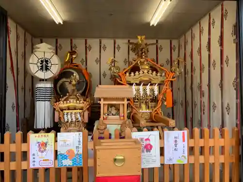 新田神社のお祭り