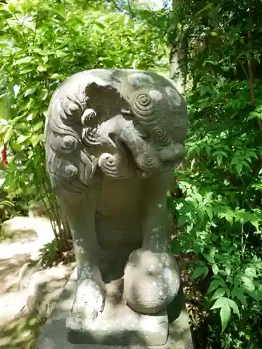 高幡不動尊　金剛寺の狛犬