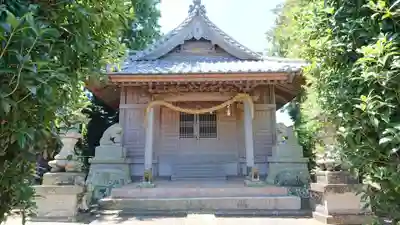 鮑玉白珠比咩命神社の本殿・本堂