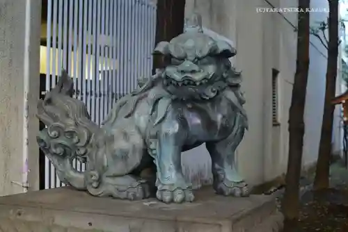 花園神社の狛犬