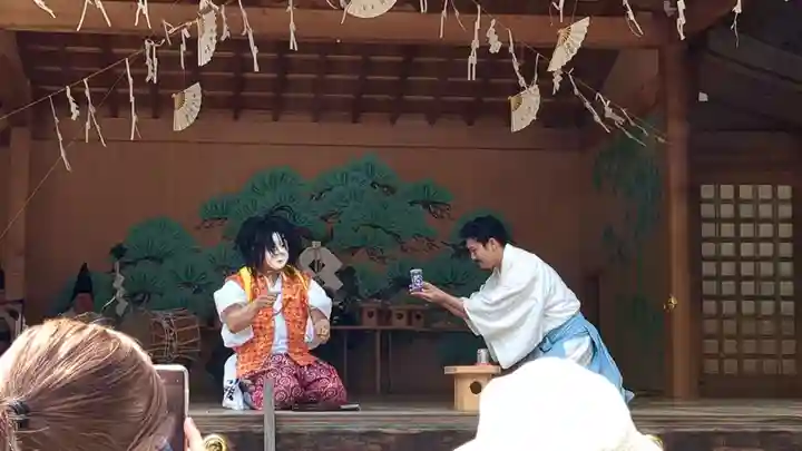 上川神社の神楽