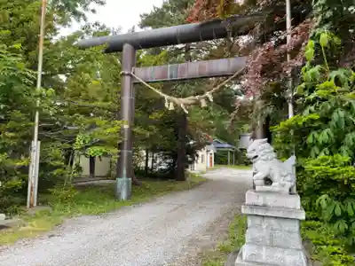 上士別神社の鳥居