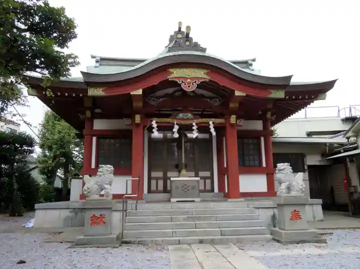 長浦神社の本殿・本堂