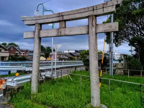 浅間社の鳥居