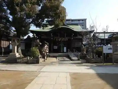 感田神社の本殿・本堂
