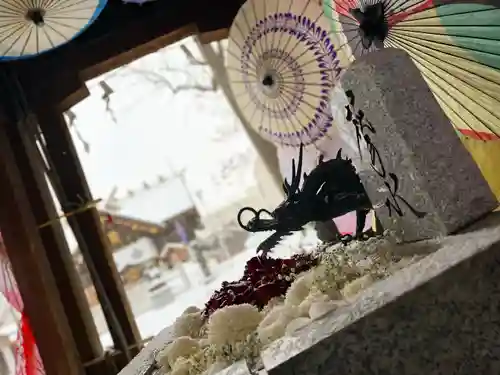 札幌諏訪神社の手水舎