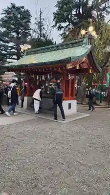 浅草神社の手水舎