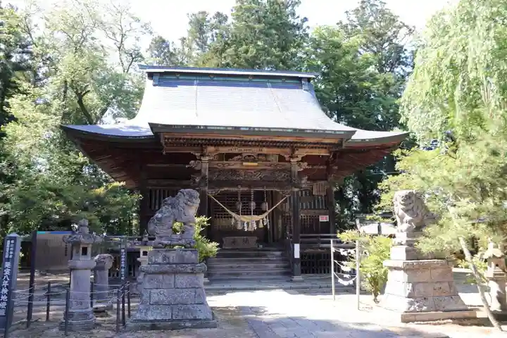 田村神社の本殿・本堂