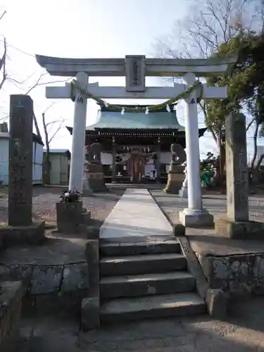 熊野福藏神社の鳥居