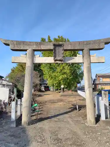 長良神社（邑楽町中野）(群馬県)