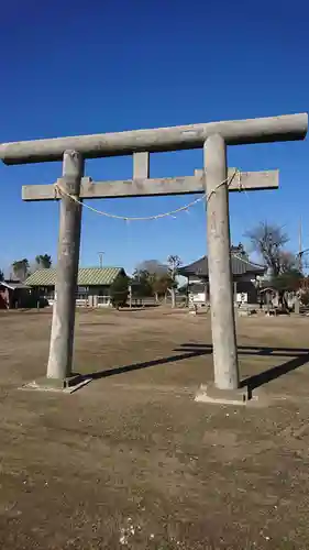 八幡香取神社の鳥居