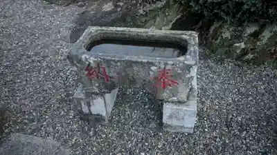 黒嶋稲荷神社の手水舎