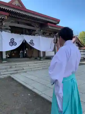 釧路一之宮 厳島神社の本殿・本堂