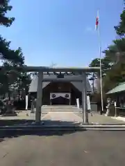 富良野神社の鳥居