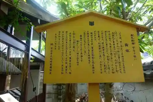 橋姫神社の歴史