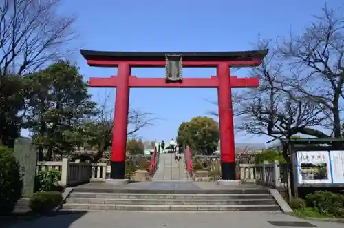 亀戸天神社の鳥居