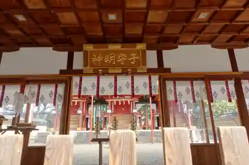 率川神社（大神神社摂社）の本殿