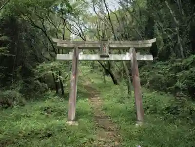 戸室山神社の鳥居