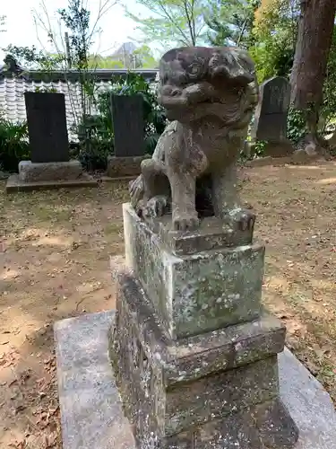 大宮神社の狛犬