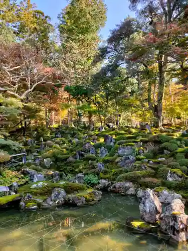 西明寺の庭園