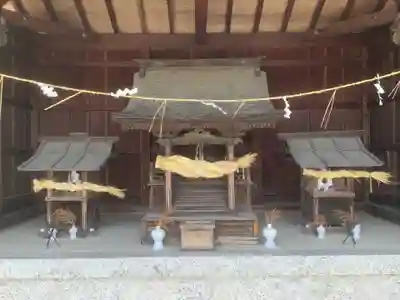 天王社の本殿・本堂