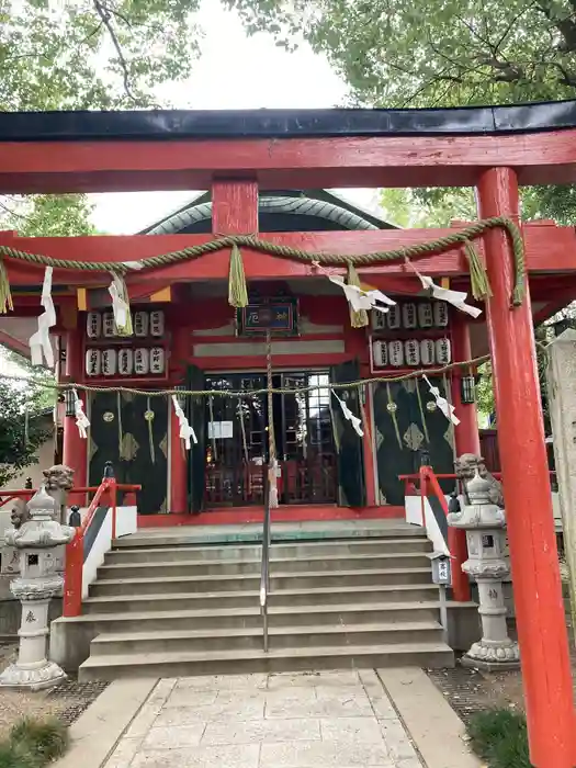 我堂八幡宮の鳥居