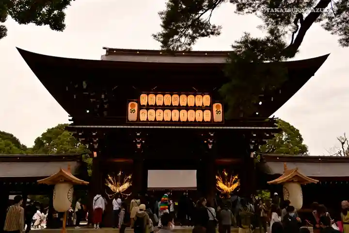 明治神宮の山門・神門