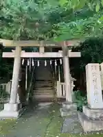 穴澤天神社の鳥居