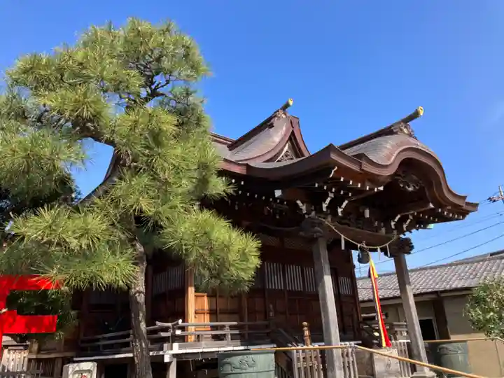安方神社の本殿・本堂