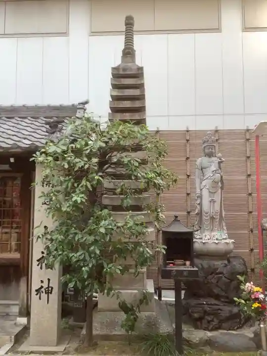 袋町お聖天 福生院の塔