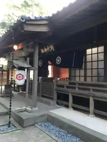 野代神社の本殿・本堂