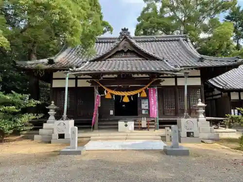 楠郷総社神明社の本殿・本堂