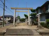 神明社(七反野神明社)の鳥居