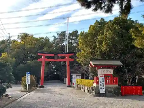 市原稲荷神社の鳥居