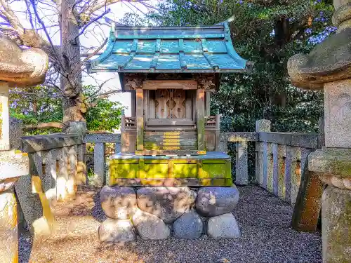 八幡社の本殿・本堂