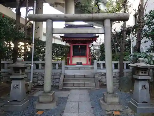 兜神社の鳥居