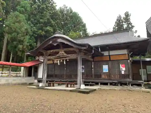 櫻田山神社の本殿