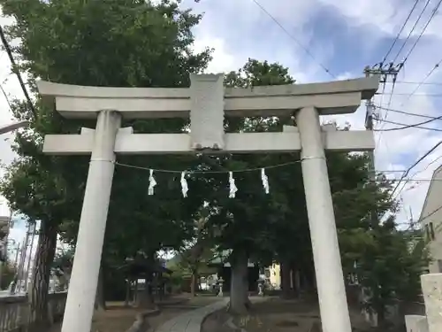 金澤八幡神社の鳥居