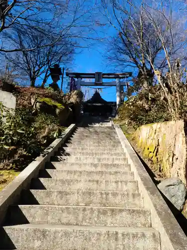 石都々古和気神社の鳥居