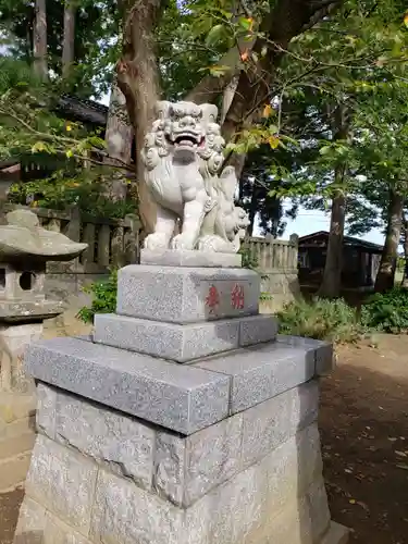 子安神社の狛犬