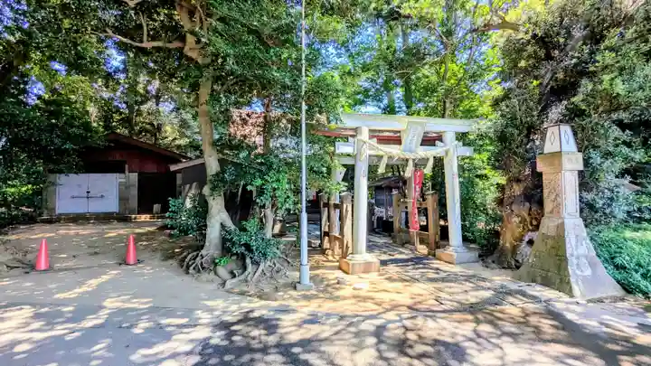 高津比咩神社の鳥居