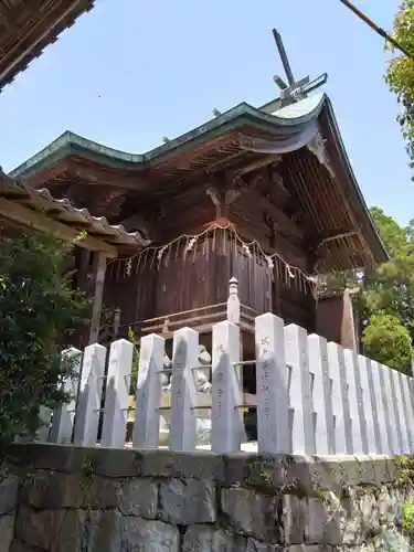 山田日吉神社の本殿・本堂